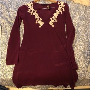 Comfy soft long sleeve dress